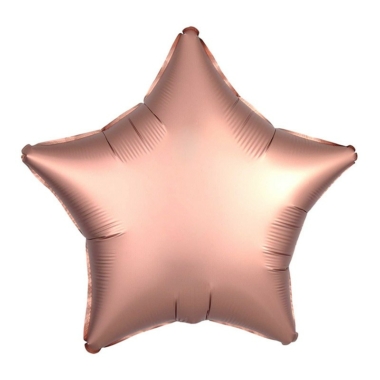 Zvezda mat rose gold - 46cm