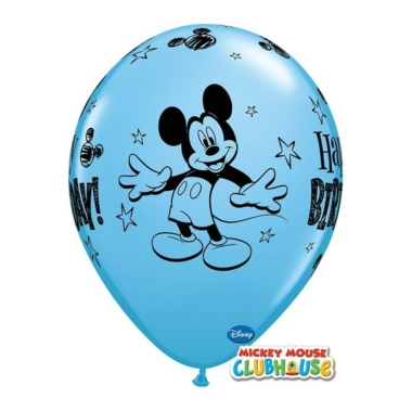 Mickey Mouse Happy Birthday 28cm - 1 kom - izaberite boju