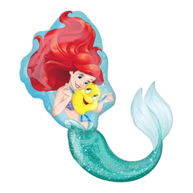 Mala sirena Ariel - 86cm