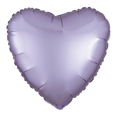 Srce mat lavanda - 46cm