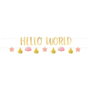 Baner Hello World - 177cm