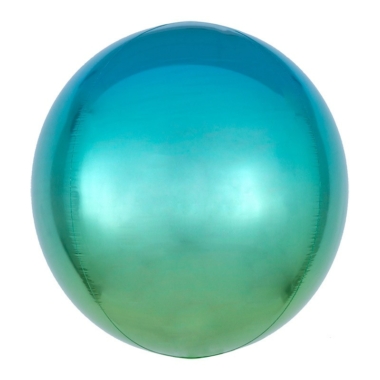 Orbz Plavo zeleni ombre - 40cm
