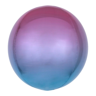 Orbz Ljubičasto plavi ombre - 40cm
