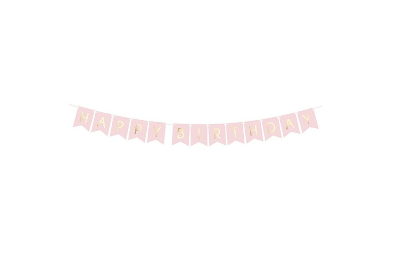 Baner Happy birthday - 175cm