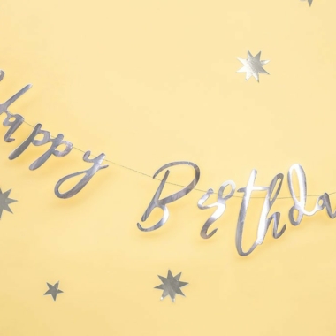 Baner Happy birthday - 62cm