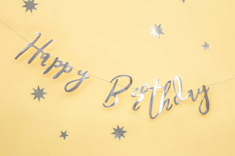 Baner Happy birthday - 62cm