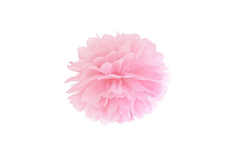 Pompom svetlo roze - 25cm