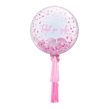 Bubble sa balonima i resama - 61cm