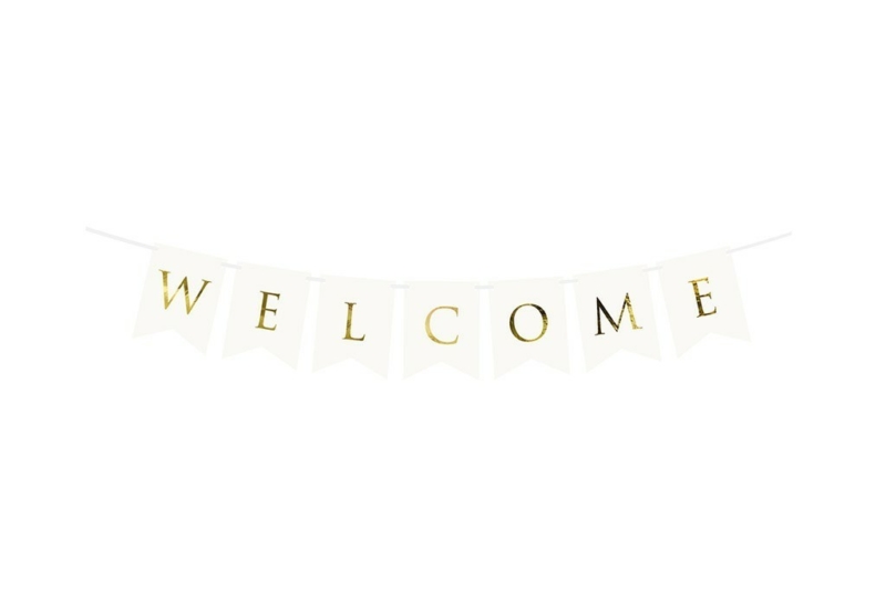 Baner Welcome - 95cm