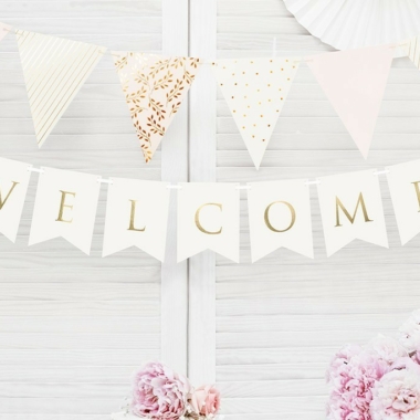 Baner Welcome - 95cm