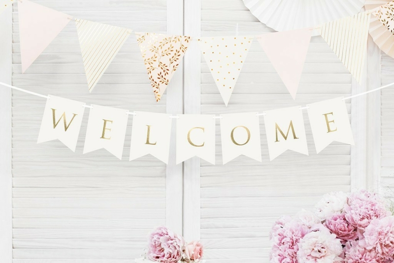 Baner Welcome - 95cm