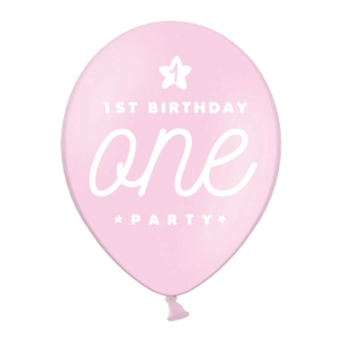 1st birthday party 28cm - 1 kom - izaberite boju