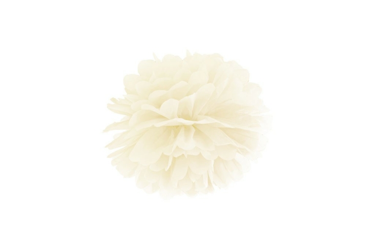 Pompom krem – 25cm