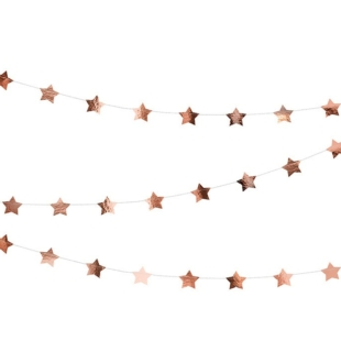 rose gold zvezde baner 01