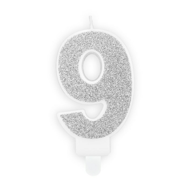 Svećica srebrna 9 - 7cm