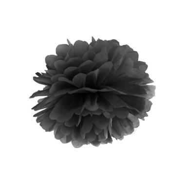 Pompom crni – 25cm