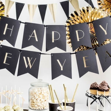 Baner Happy New Year - 170cm