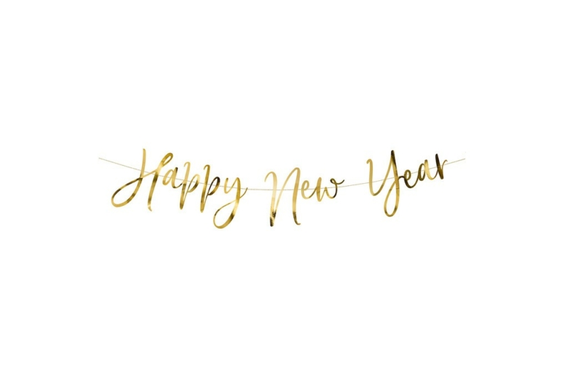 Baner Happy New Year - 66cm