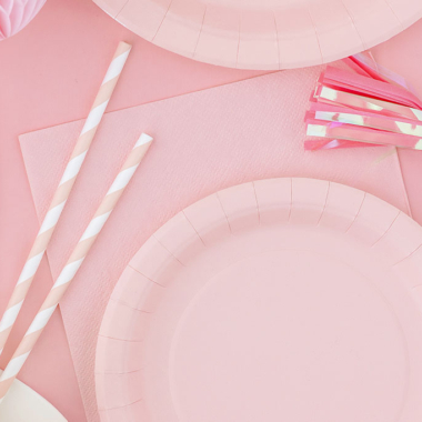 Salvete Svetlo roze 33cm - 20 kom