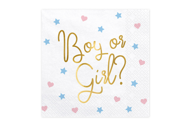 Salvete Boy or girl 33cm - 20 kom