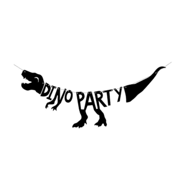 Baner Dino party - 90cm