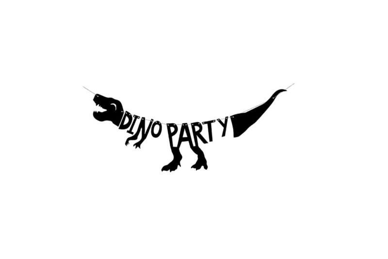 Baner Dino party - 90cm