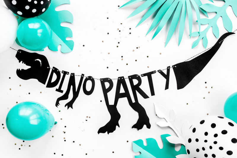 Baner Dino party - 90cm