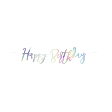 Baner Happy birthday - 62cm