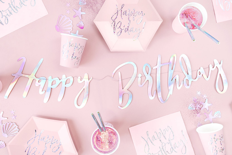 Baner Happy birthday - 62cm