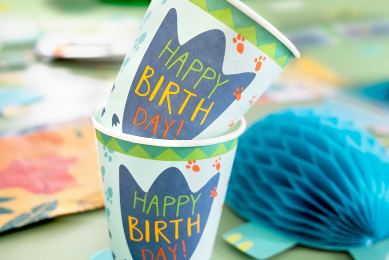 Čaše Happy Birthday 250ml - 8 kom