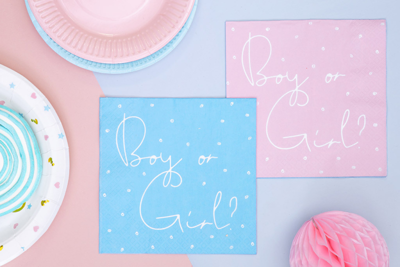 roze plave boy or girl salvete uzivo