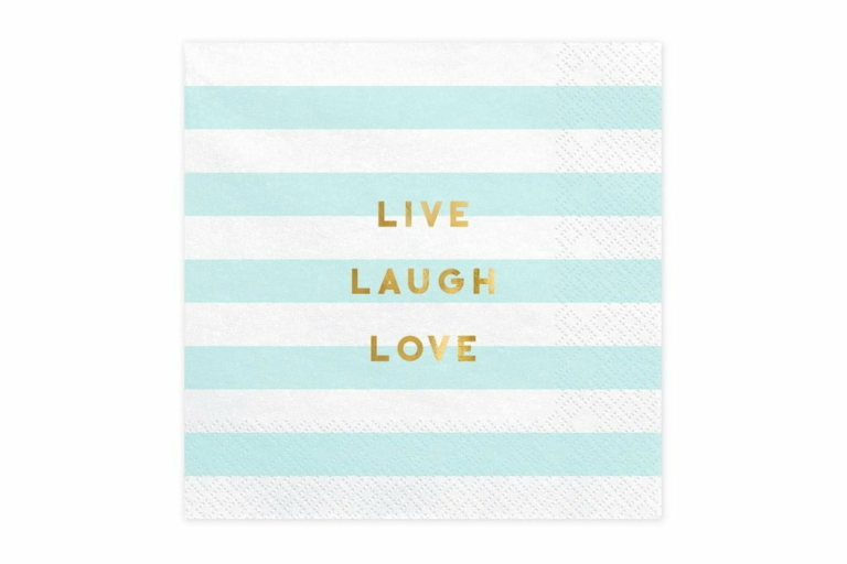 Salvete Live Laugh Love 33cm - 20 kom