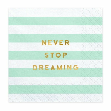 Salvete Never stop dreaming 33cm - 20 kom