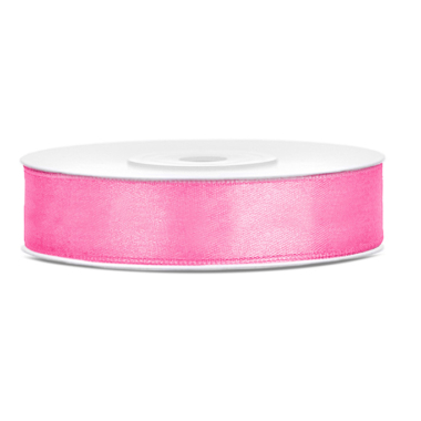 Satenska traka Roze - 12mm/25m