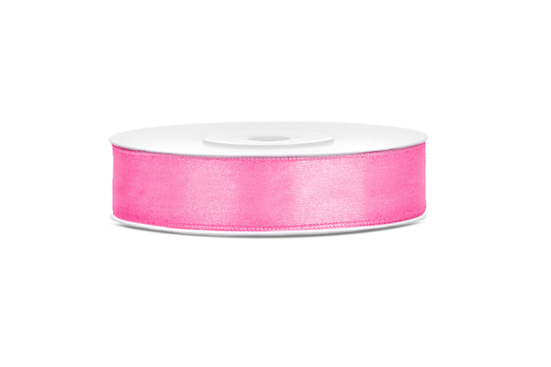 Satenska traka Roze - 12mm/25m