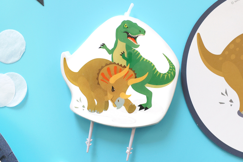 Svećica Happy Dinosaur - 10cm