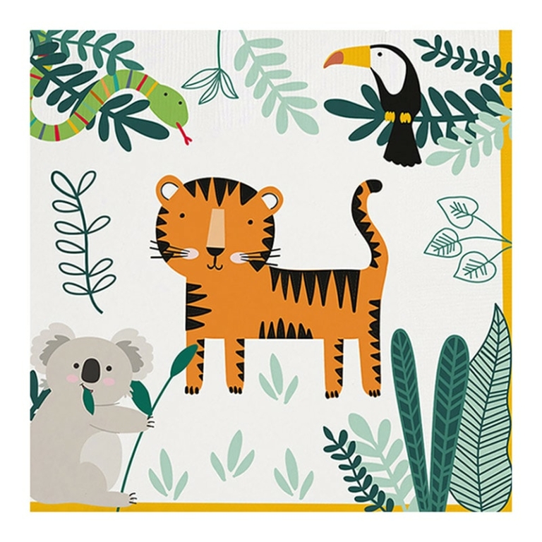 Salvete Safari 33cm - 16 kom