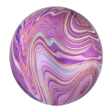 Orbz Ljubičasti marblez - 40cm