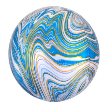 Orbz Plavi marblez - 40cm