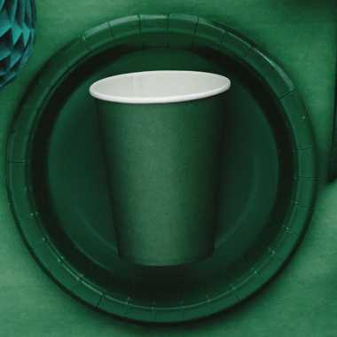 Čaše Tamno zelene 250ml - 6 kom