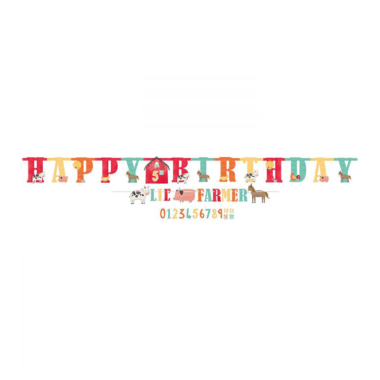 Baner Happy Birthday - 304cm