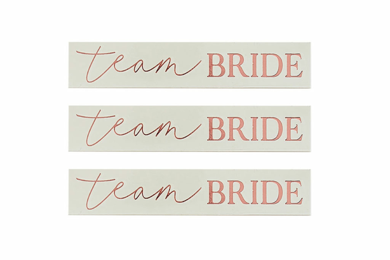 Privremene tetovaže Team bride - 16 kom