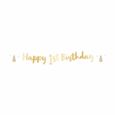 Baner Happy 1st Birthday - 180cm