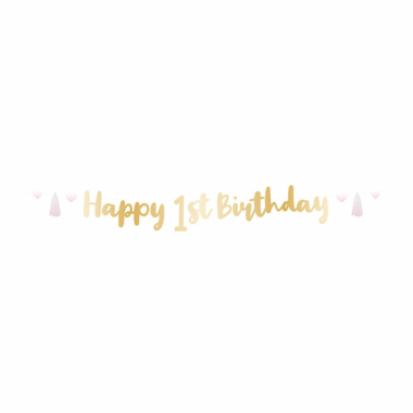 Baner Happy 1st Birthday - 180cm