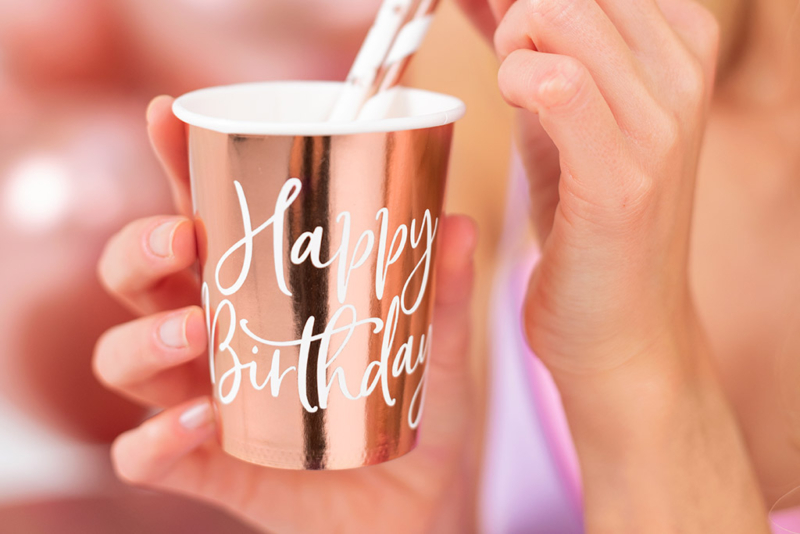 rose gold case happy birthday uzivo
