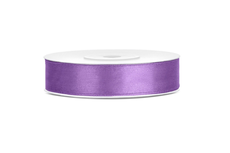 Satenska traka Lavanda - 12mm/25m