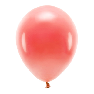 eco koralno crveni balon