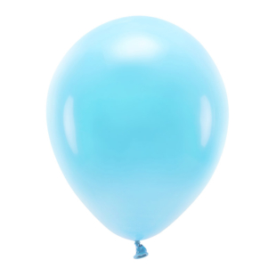 eco metalik svetlo plavi balon