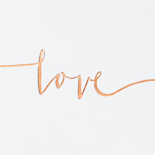 knjiga utosaka love rose gold tekst