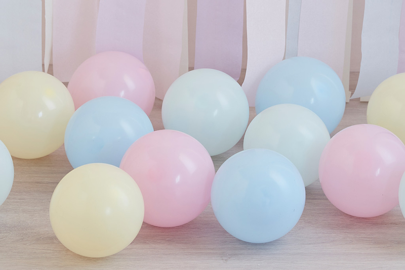 Pastelni mix 12cm - 40 kom